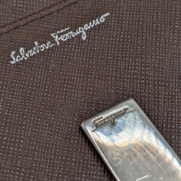 Salvatore Ferragamo Saffiano Leather Long Wallet - Picture 8 of 14